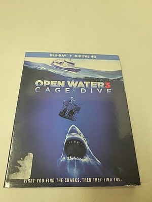 Open Water 3: Cage Dive [Brand New Blu-ray] W/ Slipcover Shark Horror Movie 