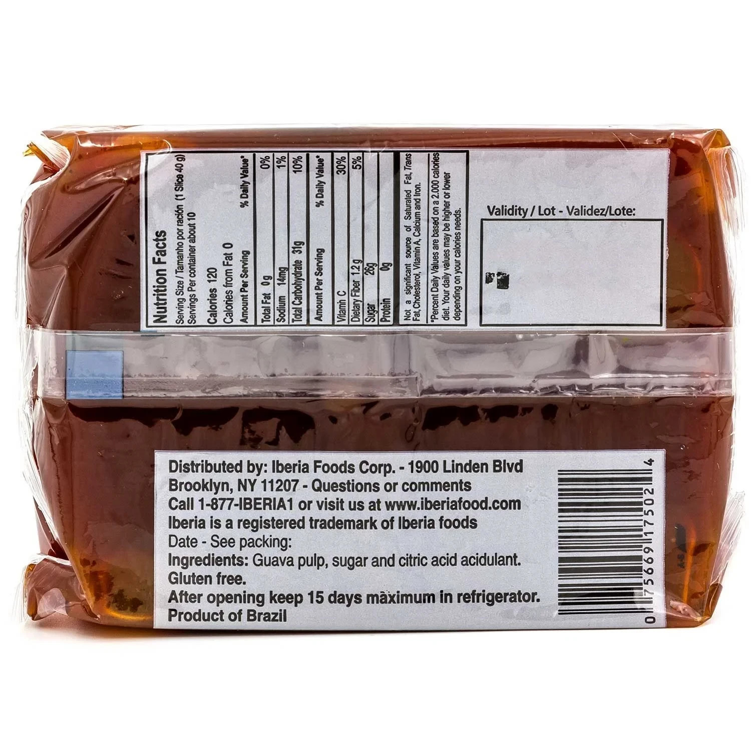 10 Pack Iberia Guava Paste 14 oz | Sweet & Tangy Tropical Fruit Paste for Cheese