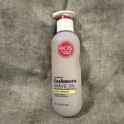 EOS Cashmere Bikini+ Shave Oil Serum w/ Cashmere Smooth Complex 6 oz Pump Bottle