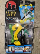 BATMAN & ROBIN DUO FORCE - THE RIDDLER ROTO CHOPPER ACTION FIGURE - DC KENNER