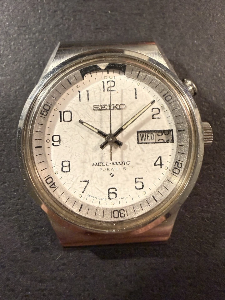 SEIKO BELL MATIC 4006-6070 - ¡RELOJ DESPERTADOR VINTAGE GENUINO! Foto 2 de 4
