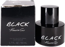 Black by Kenneth Cole Men Eau de Toilette Spray Cologne 1.7oz Damaged Box New