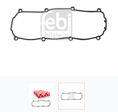 Dichtung, Zylinderkopfhaube FEBI BILSTEIN 33729 für AUDI SEAT SKODA VW