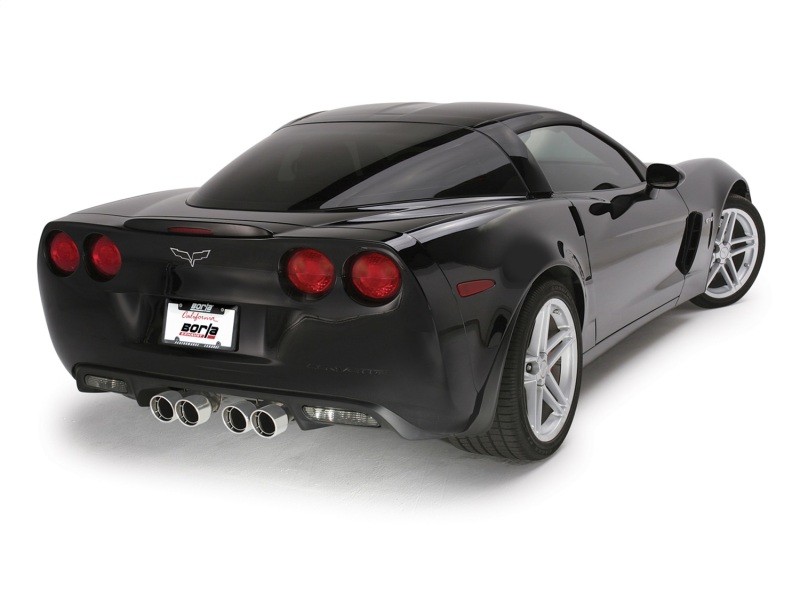 Borla S Type II Axle Back Exhaust for 2006-2013 Chevrolet Corvette Z06/ZR1 V8