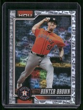2026 Topps Series 1 Hunter Brown #264 Celebration Opening Day Foil