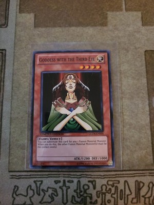 YUGIOH GODDESS WITH THE THIRD EYE GLD4-EN004 COMMON LIMITED ED NM