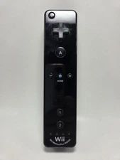 Nintendo Wii Motion Plus Remote RVL-036 Black Only OEM TESTED WORKING READ