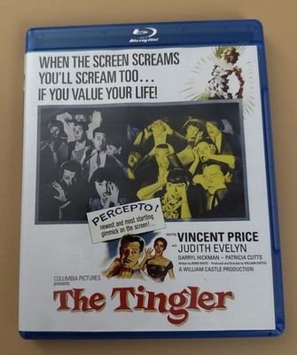 The Tingler Blu-ray 1959 Vincent Price William Castle Scream Factory Horror