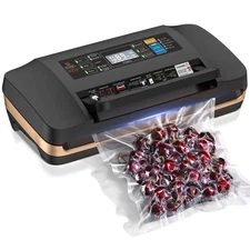 95Kpa Vacuum Sealer Machine, Powerful Commercial Full Automatic Food Saver wi...