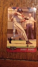 Classic Marketing 1996 Assets Barry Bonds Phone Card #3 of 30 MLB Trading Card