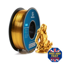 1KG GEEETECH 3D Printer Filament Silk PLA 1.75mm Glossy Silk Gold Shiny Filament
