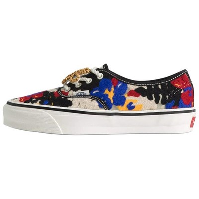 Vans Premium Authentic Needlework White Red Blue - VN000Y0S448