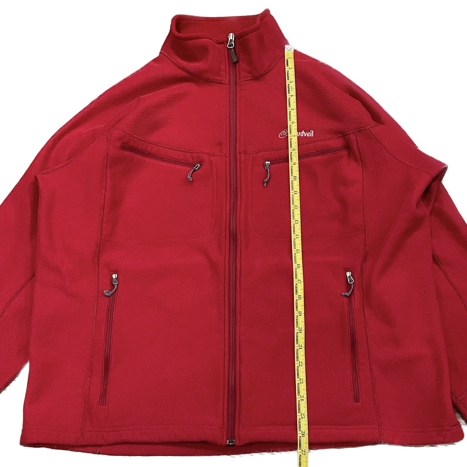 Cloudveil Red Performance Jacket Full Zip multipl… - image 7