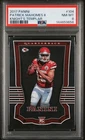 2017 Panini Patrick Mahomes II #104 Knight's Templar Rookie Card PSA 8 NM-MINT