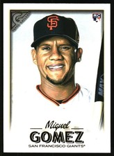 2018 Topps Gallery Miguel Gomez #135 San Francisco Giants