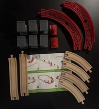 Brio Ascending Curves Track Pack Multicolor Wooden Train 33995