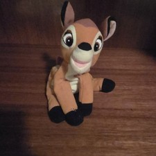 DISNEY BAMBI BEANBAG 7" PLUSH The Disney Store BST7