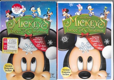 MICKEY,S TWICE UPON A CHRISTMAS-SLIPCOVER-DVD-2008-ENG/FRE-FREE SHIP IN CANADA