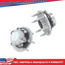 2Pcs Wheel Hub Bearing Assembly For Chevy Silverado 1500 07-13 GMC Front LH & RH