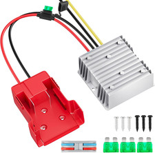 18V to 12V Step-Down Converter for Milwaukee M18 Battery, DC 12V 20A 240W Buck