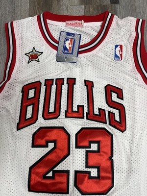 NEW MICHAEL JORDAN #23 Mitchell & Ness Authentic 2/8/1998 XL