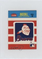 1987 Fleer Classic Miniatures Factory Set Team Stickers Atlanta Braves #ATL 05v0