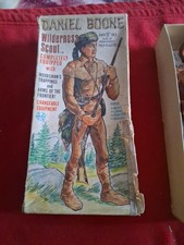 Marx Daniel Boone 12 Inch Figure Complete In Box All Accessories All Original