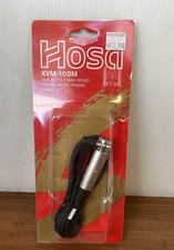 Hosa 5FT XVM-105M XLR 3.5mm TRS Cable Phone Microphone female to male New