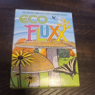    Eco Fluxx  v2.0 card game, nature game with ever changing rules 2005-2010