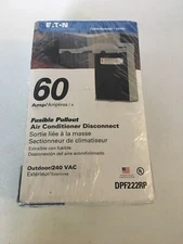 Eaton/Cutler-Hammer DPF222RP 60A 2P A/C Disconnect  New Sealed