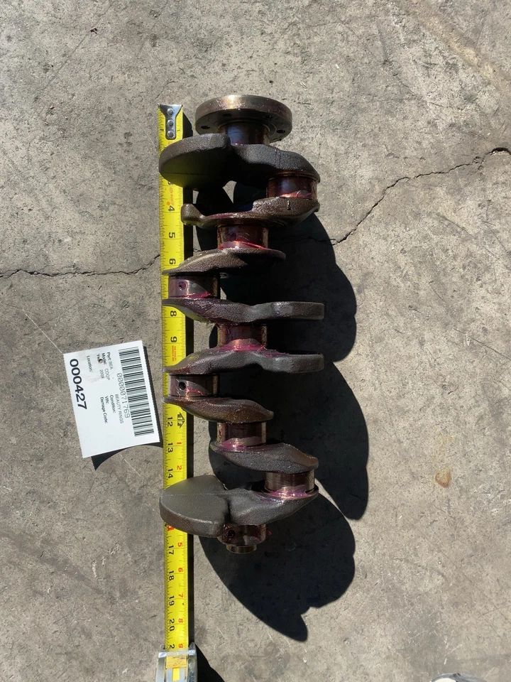 2009 MINI COOPER Hatchback 1.6L 4 Cylinder FWD Engine Crankshaft OEM - Image 2 of 4