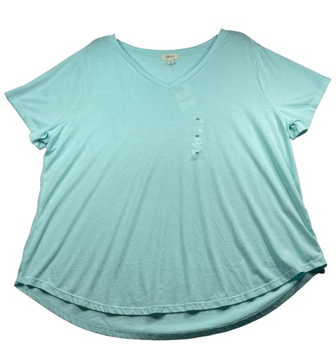 Chemise Kaftan Taille Plus En Coton - Manches Batwing, Multicolore, Tailles 2X à 9X