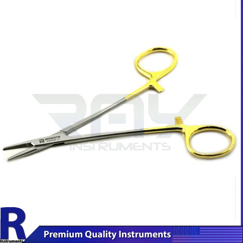 TC Crile Wood Needle Holder Forceps Surgical Tungsten Carbide Locking Plier 14cm - Picture 2 of 3