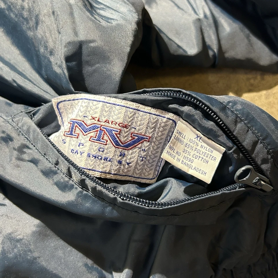 Vintage COE College Quebra-Vento Reversível/Jaqueta Masculina Tamanho XL MV Sport - Imagem 4 de 4