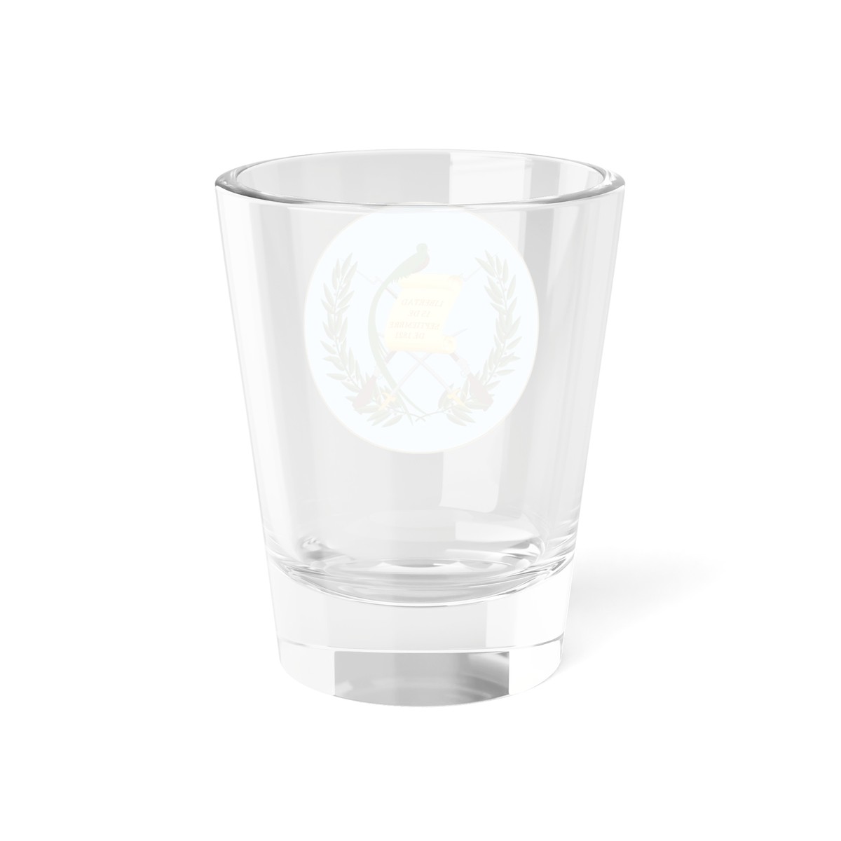 Guatemala Coat Of Arms Shot Glass