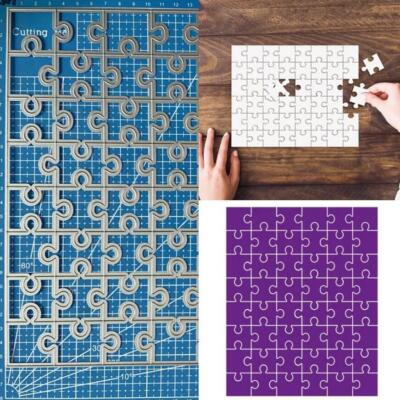 Puzzle Stanzformen Metall Cutting Dies Scrapbooking Stanzschablonen Stencils Diy