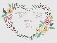 Point de Croix Mariage Échanti…