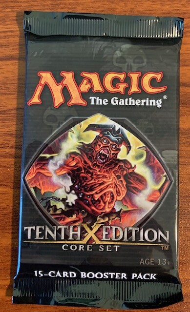 Wizards of the Coast MTG Tenth Edition Booster Pack - 15 Cards for