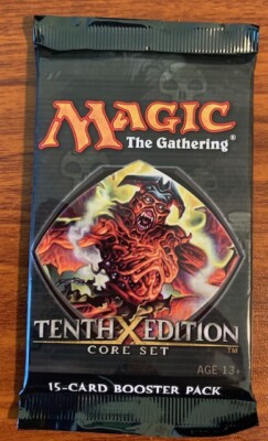 Wizards of the Coast MTG Tenth Edition Booster Pack - 15 Cards for