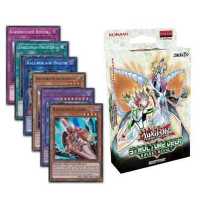 Yu-Gi-Oh! Structure Rokket Revolt Einzelkarten Auswahl TCG YGO Cards  deutsch NM | eBay.de