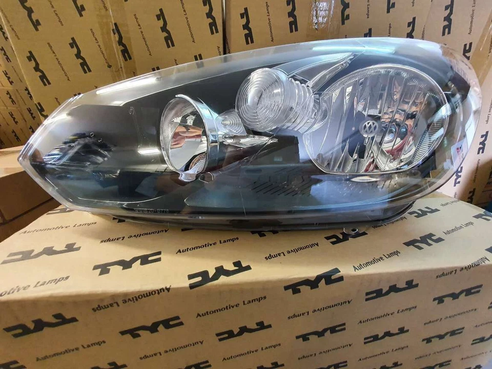 2X PHARE AVANT GAUCHE + DROITE ÉLECTRIQUE + MOTEUR POUR VW GOLF VI 2008-2014 - Photo 4/4