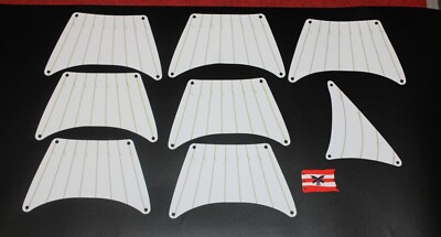 Custom Segel Set mit Fahne  10210 Imperial Flagship, Schiff