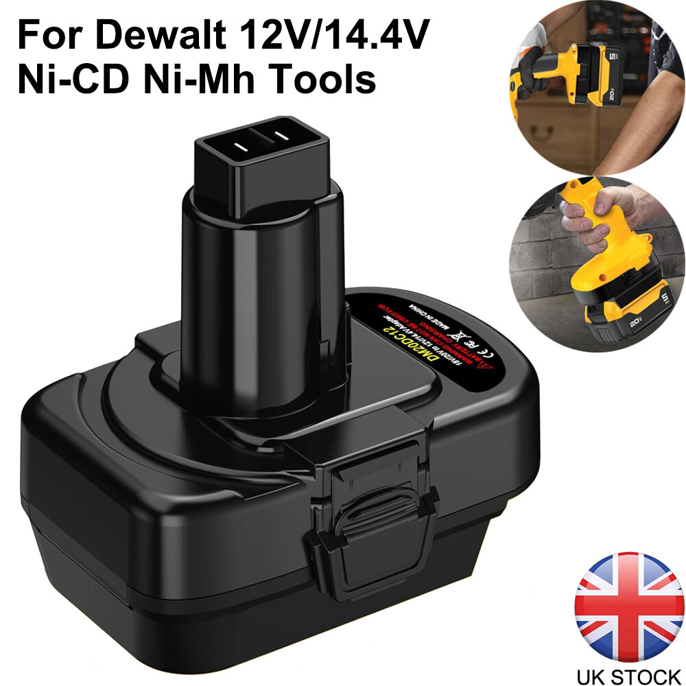 For Dewalt Milwaukee 18/20V Battery Convert to for Dewalt 12V