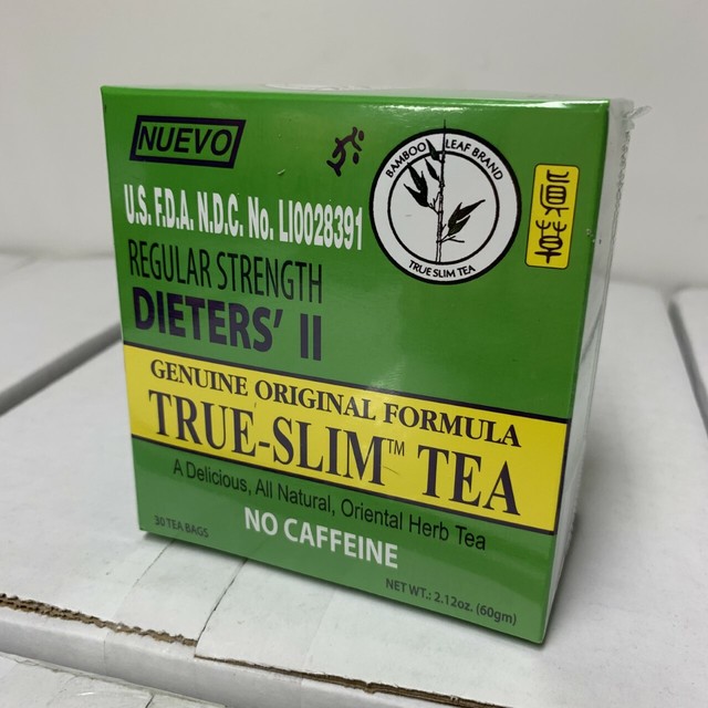 Bamboo Leaf Regular Strength Dieters' II TrueSlim Tea Malva