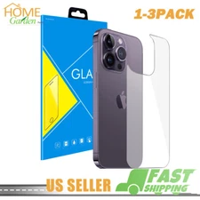 1-3Pack For iPhone 14 Plus / 14Pro Max iPhone HD Tempered Glass Screen Protector