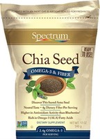 Spectrum Essentials Chia Seed Omega-3 & Fiber - 12 Ounce on sale Spectrum Essentials Chia Seed Omega-3 & Fiber - 12 Ounce on sale