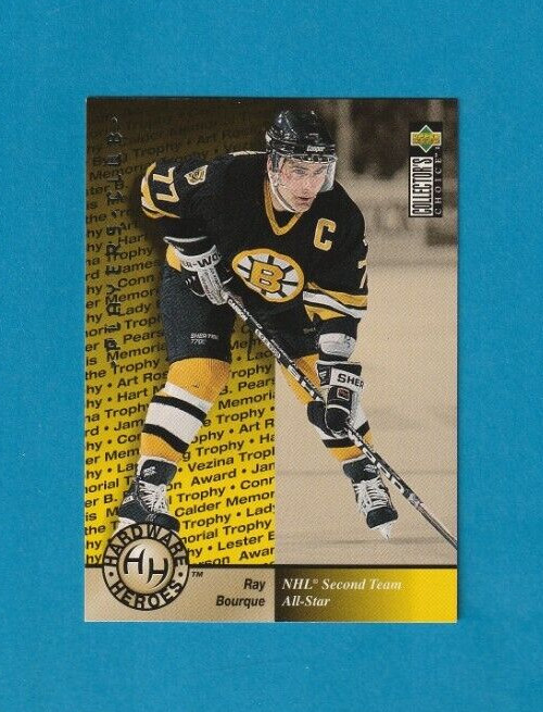 1995-96 Collector's Choice PLAYERS CLUB # 385 Ray Bourque BOSTON BRUINS