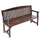<!--F#f_0-->Gardeon 5FT Outdoor Garden Bench Wooden 3 Seat Chair Patio Furniture Charcoal<!--F/-->
