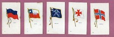 Selection of Chinese cigarette cards CHINA  International flags  #961