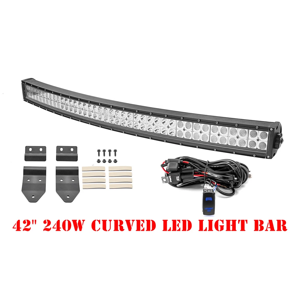 Kit de cables de montaje de barra de luz LED de techo de 42" para Can-am Maverick Sport 1000/1000R MAX Foto 2 de 4